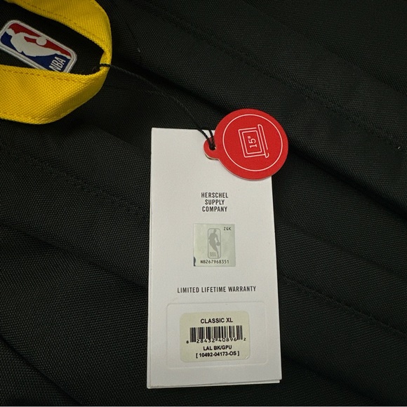 Herschel Supply Co NBA Los Angeles Lakers Backpack - Picture 3 of 12